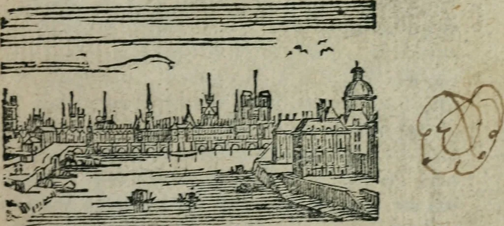 An illustration from Second voyage du père Tachard et des Jésuites envoyez par le roy au royaume de Siam : contenant diverses remarques d'histoire, de physique, de géographie, & d'astronomie, 1689, leaf 10