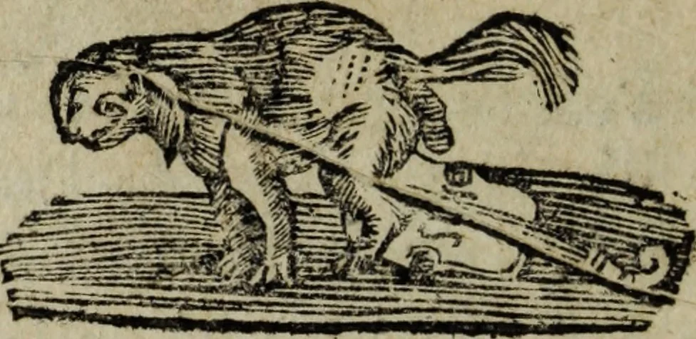 An illustration from Secrets concernans les arts et metiers, 1721, leaf 57