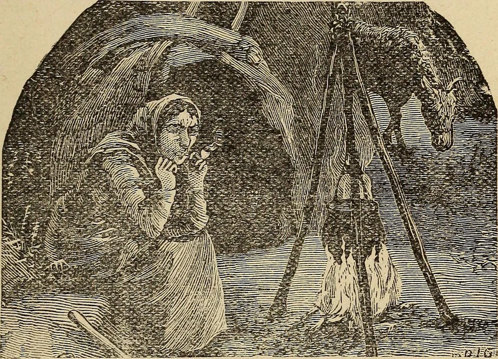 An illustration from The secrets of ancient and modern magic;, 1880, leaf 100