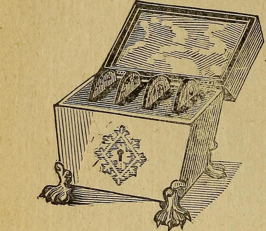 An illustration from The secrets of ancient and modern magic;, 1880, leaf 39