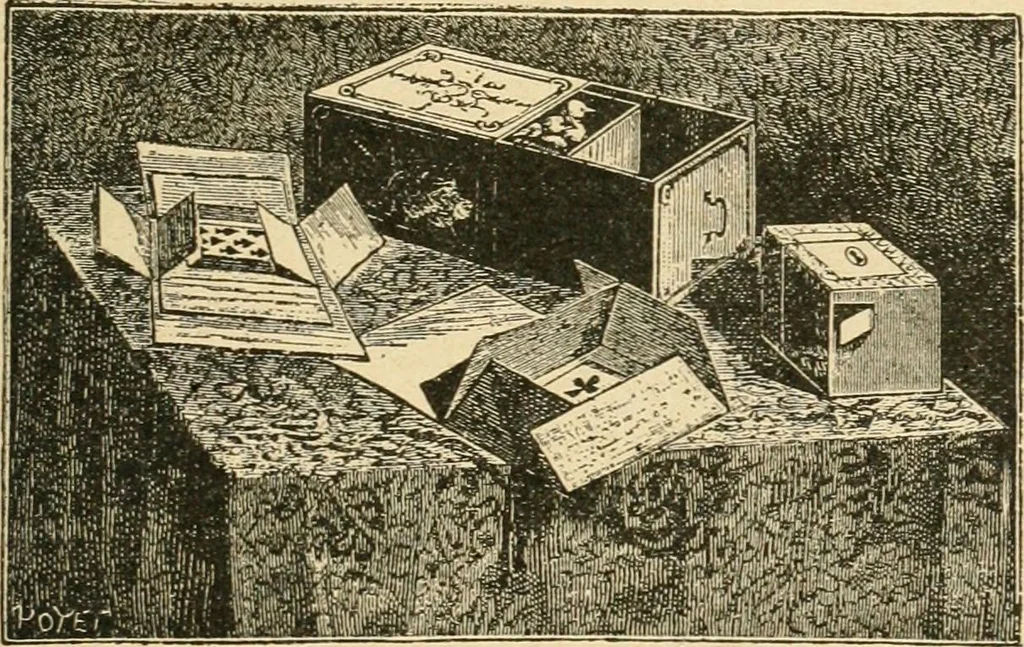 An illustration from Secrets of wise men, chemists and great physicians, 1889, leaf 106