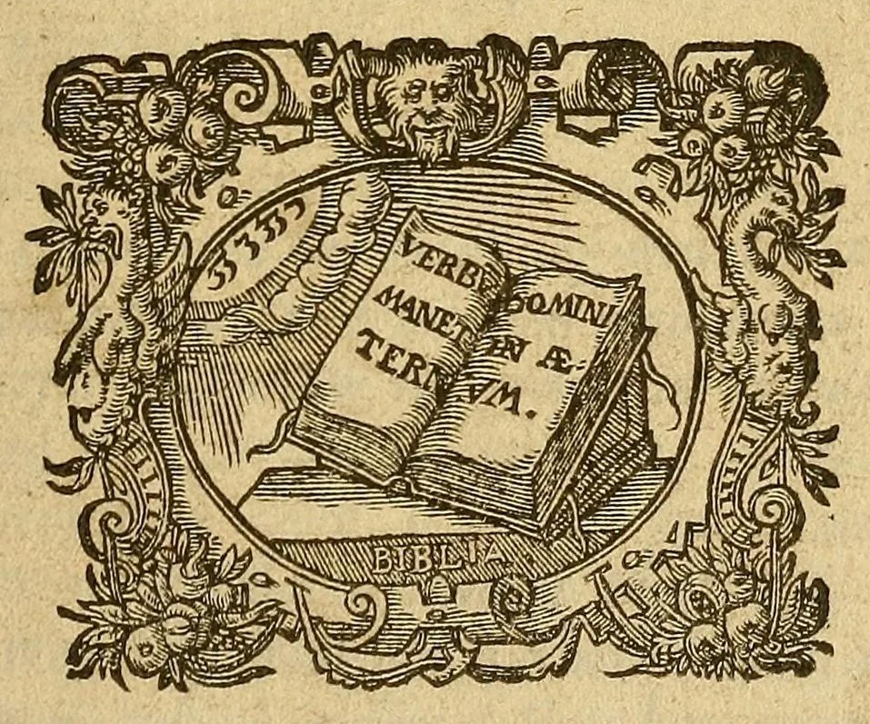 An illustration from Secunda Remonstrantia ministrorum ecclesiarum Hollandicarum & West-Frisicarum : qui Remonstrantes vocantur, Illust: DD. Ordinibus Hollandiæ & West-Frisiæ tradita in Aprili anno 1617 : cum secunda contra-remonstrantia seu Responsio ad eam, Reformatorum earundem ecclesiarum ministrorum, in qua demonstratur Remonstrantes novam doctrinam in ecclesias reformatas introducere, iisdem Illust. DD. Ordinibus tradita in Augusto anno 1617 : ex Belgicis in Latinam liguam fideliter translatae .., 1617, leaf 7