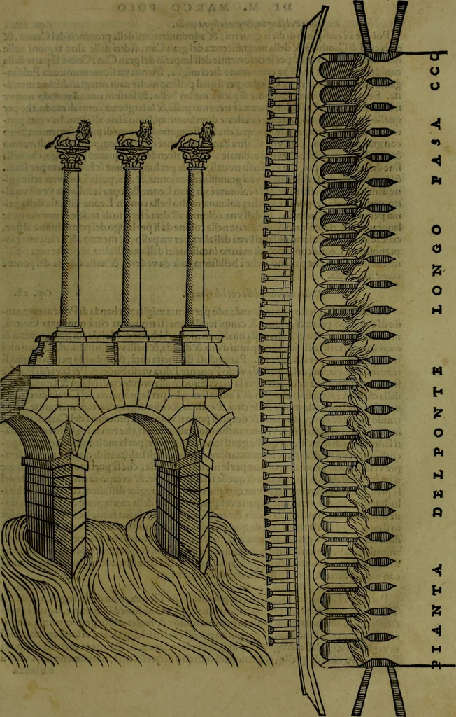 An illustration from Secundo volume delle navigationi et viaggi, 1574, leaf 118