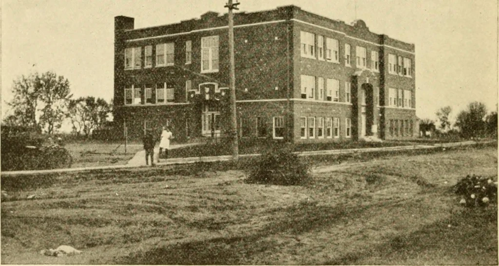 An illustration from Sedgwick County, Kansas; a church and community survey, 1922, leaf 37