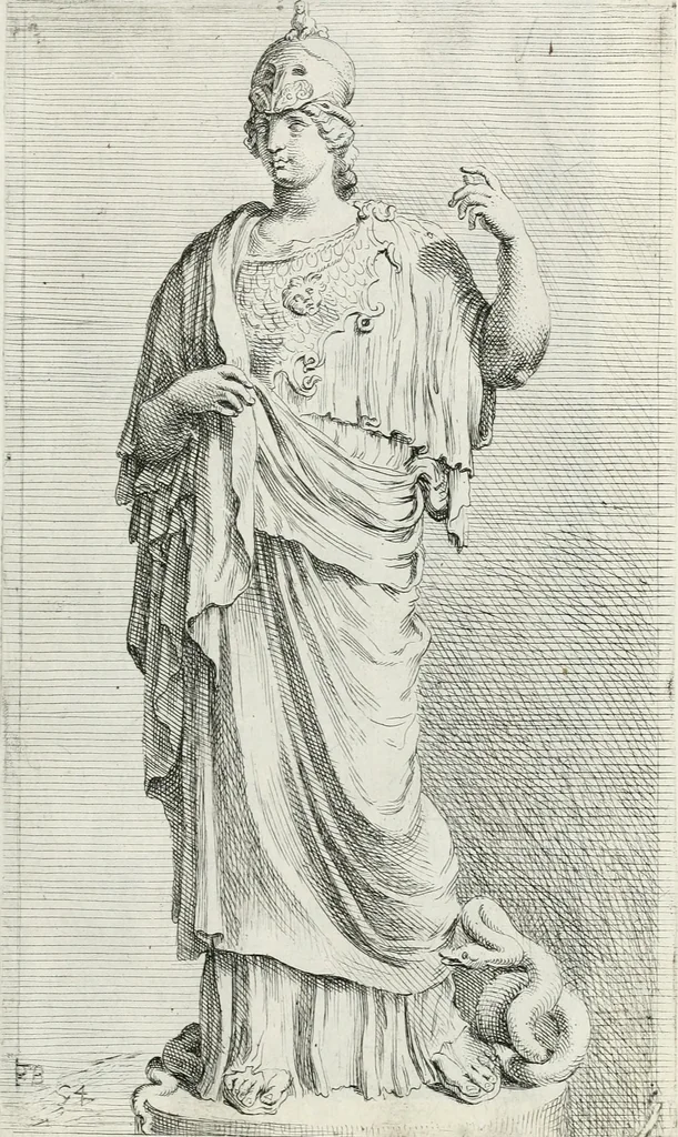 An illustration from Segmenta nobilium signorum e statuaru : quæ temporis dentem inuidium euasere Urbis æternæ ruinis erepta, typis æneis ab se commissa perptuæ uenerationis monimentum, 1638, leaf 112
