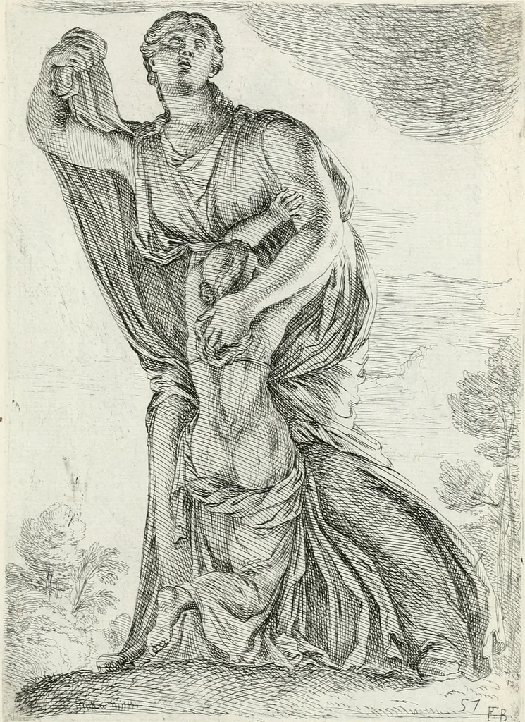An illustration from Segmenta nobilium signorum e statuaru : quæ temporis dentem inuidium euasere Urbis æternæ ruinis erepta, typis æneis ab se commissa perptuæ uenerationis monimentum, 1638, leaf 118
