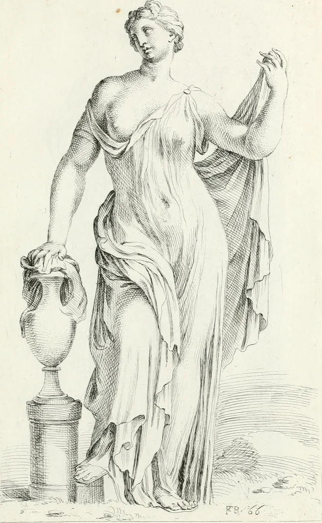 An illustration from Segmenta nobilium signorum e statuaru : quæ temporis dentem inuidium euasere Urbis æternæ ruinis erepta, typis æneis ab se commissa perptuæ uenerationis monimentum, 1638, leaf 136