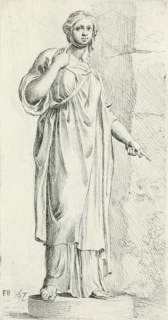 An illustration from Segmenta nobilium signorum e statuaru : quæ temporis dentem inuidium euasere Urbis æternæ ruinis erepta, typis æneis ab se commissa perptuæ uenerationis monimentum, 1638, leaf 138