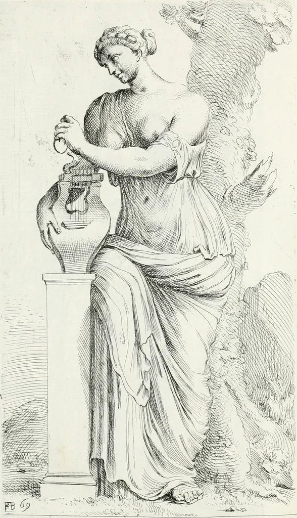 An illustration from Segmenta nobilium signorum e statuaru : quæ temporis dentem inuidium euasere Urbis æternæ ruinis erepta, typis æneis ab se commissa perptuæ uenerationis monimentum, 1638, leaf 142
