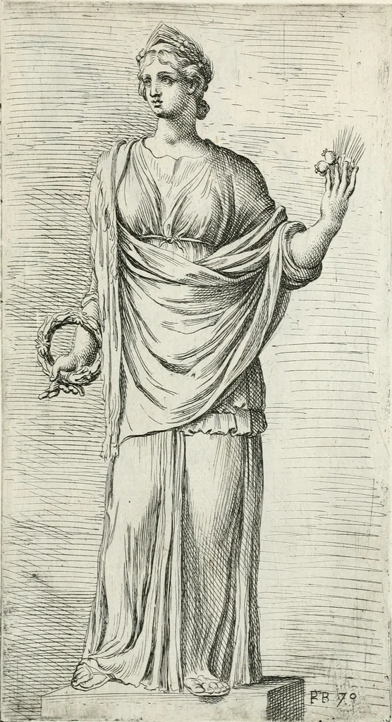 An illustration from Segmenta nobilium signorum e statuaru : quæ temporis dentem inuidium euasere Urbis æternæ ruinis erepta, typis æneis ab se commissa perptuæ uenerationis monimentum, 1638, leaf 144