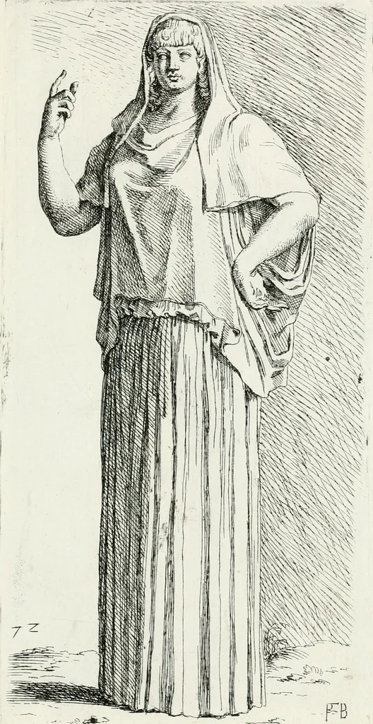 An illustration from Segmenta nobilium signorum e statuaru : quæ temporis dentem inuidium euasere Urbis æternæ ruinis erepta, typis æneis ab se commissa perptuæ uenerationis monimentum, 1638, leaf 148