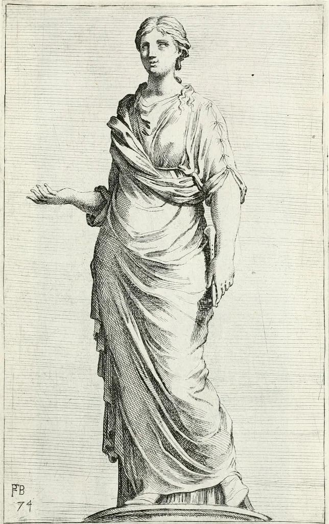 An illustration from Segmenta nobilium signorum e statuaru : quæ temporis dentem inuidium euasere Urbis æternæ ruinis erepta, typis æneis ab se commissa perptuæ uenerationis monimentum, 1638, leaf 152