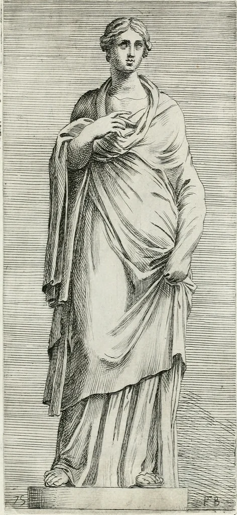 An illustration from Segmenta nobilium signorum e statuaru : quæ temporis dentem inuidium euasere Urbis æternæ ruinis erepta, typis æneis ab se commissa perptuæ uenerationis monimentum, 1638, leaf 154