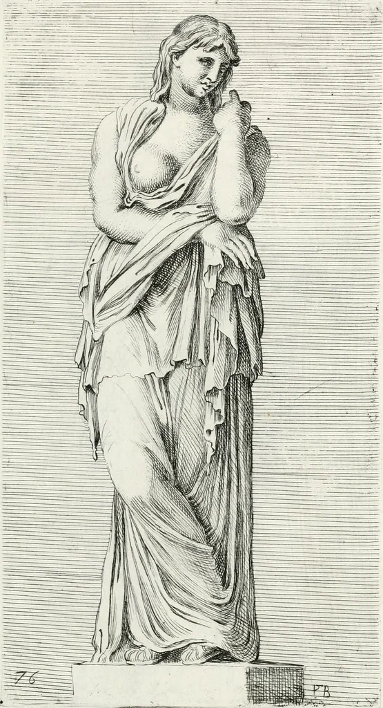 An illustration from Segmenta nobilium signorum e statuaru : quæ temporis dentem inuidium euasere Urbis æternæ ruinis erepta, typis æneis ab se commissa perptuæ uenerationis monimentum, 1638, leaf 156