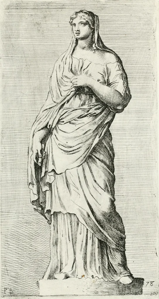 An illustration from Segmenta nobilium signorum e statuaru : quæ temporis dentem inuidium euasere Urbis æternæ ruinis erepta, typis æneis ab se commissa perptuæ uenerationis monimentum, 1638, leaf 160