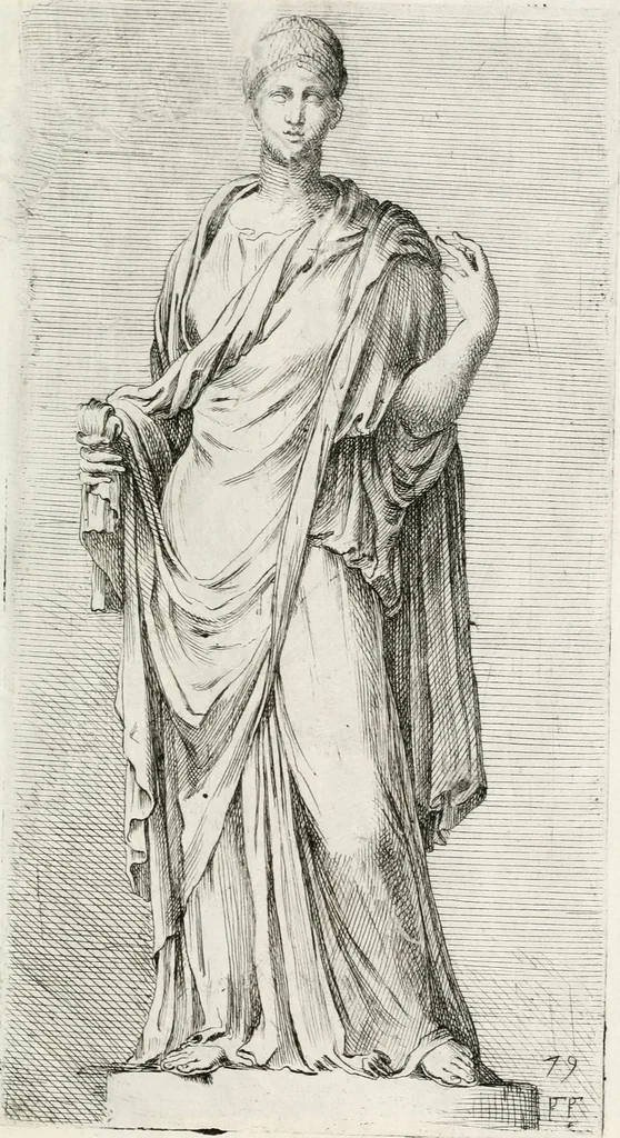 An illustration from Segmenta nobilium signorum e statuaru : quæ temporis dentem inuidium euasere Urbis æternæ ruinis erepta, typis æneis ab se commissa perptuæ uenerationis monimentum, 1638, leaf 164