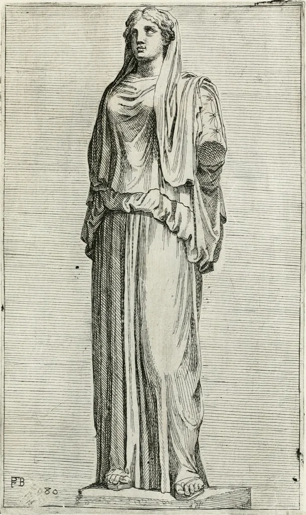 An illustration from Segmenta nobilium signorum e statuaru : quæ temporis dentem inuidium euasere Urbis æternæ ruinis erepta, typis æneis ab se commissa perptuæ uenerationis monimentum, 1638, leaf 166