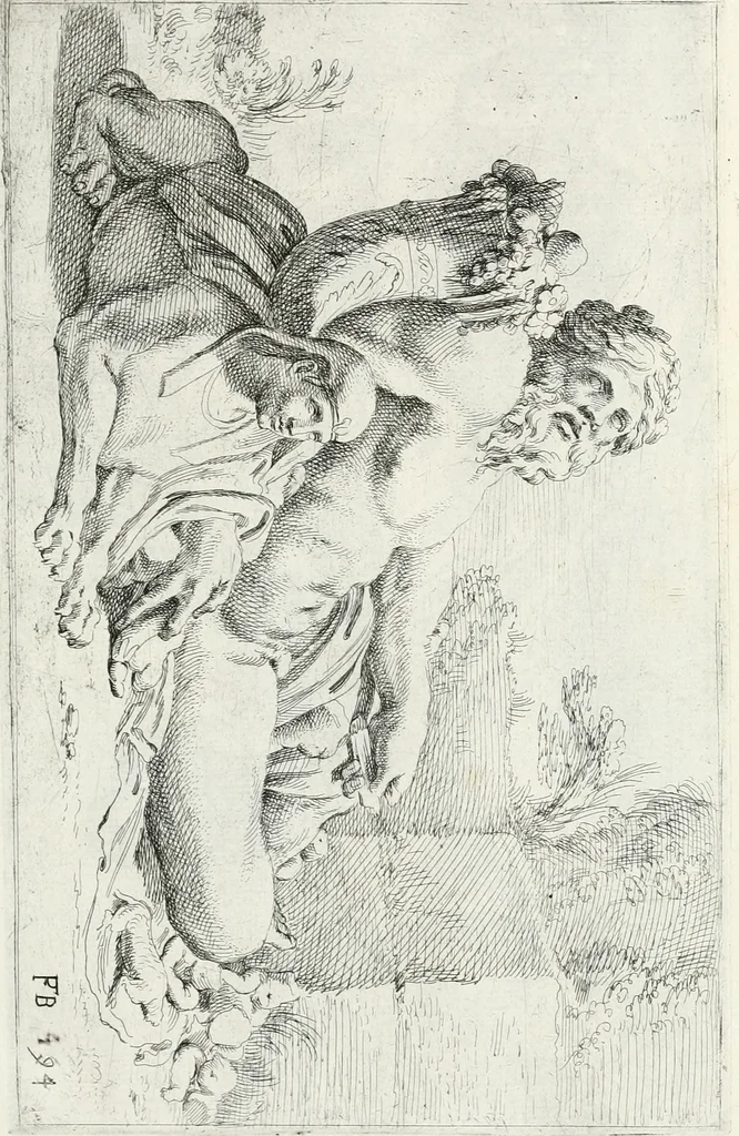 An illustration from Segmenta nobilium signorum e statuaru : quæ temporis dentem inuidium euasere Urbis æternæ ruinis erepta, typis æneis ab se commissa perptuæ uenerationis monimentum, 1638, leaf 196