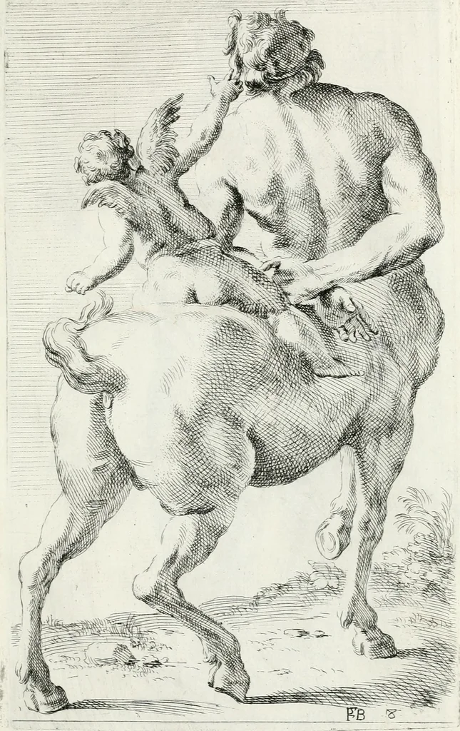 An illustration from Segmenta nobilium signorum e statuaru : quæ temporis dentem inuidium euasere Urbis æternæ ruinis erepta, typis æneis ab se commissa perptuæ uenerationis monimentum, 1638, leaf 20