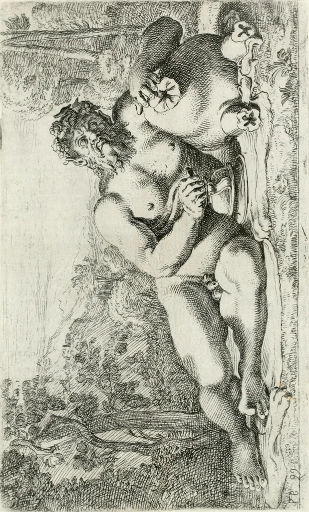 An illustration from Segmenta nobilium signorum e statuaru : quæ temporis dentem inuidium euasere Urbis æternæ ruinis erepta, typis æneis ab se commissa perptuæ uenerationis monimentum, 1638, leaf 204
