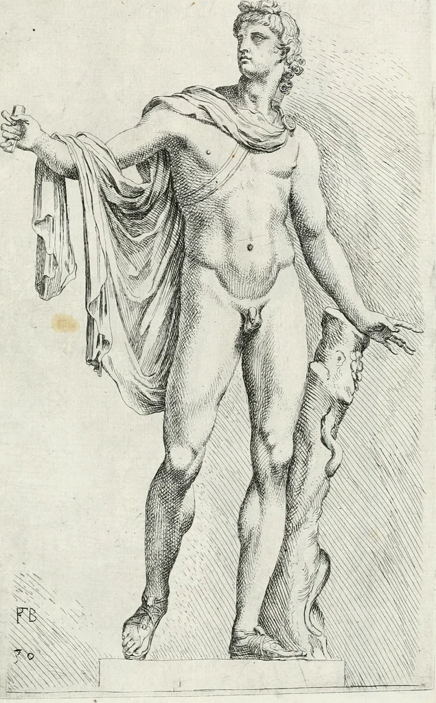 An illustration from Segmenta nobilium signorum e statuaru : quæ temporis dentem inuidium euasere Urbis æternæ ruinis erepta, typis æneis ab se commissa perptuæ uenerationis monimentum, 1638, leaf 64