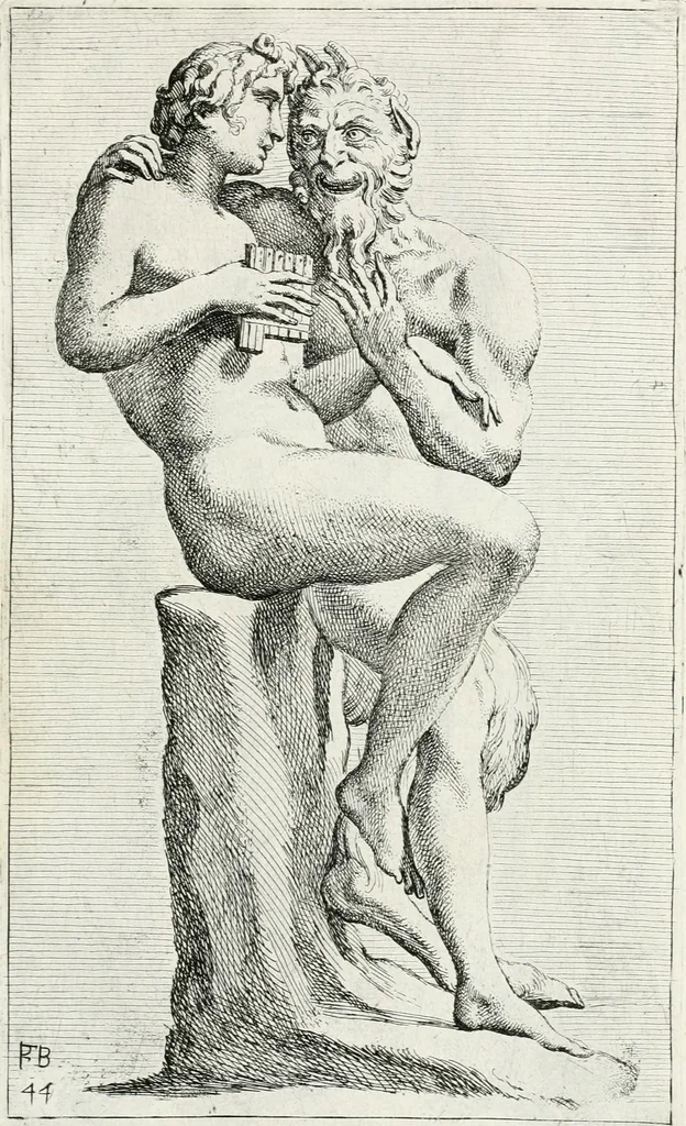 An illustration from Segmenta nobilium signorum e statuaru : quæ temporis dentem inuidium euasere Urbis æternæ ruinis erepta, typis æneis ab se commissa perptuæ uenerationis monimentum, 1638, leaf 92