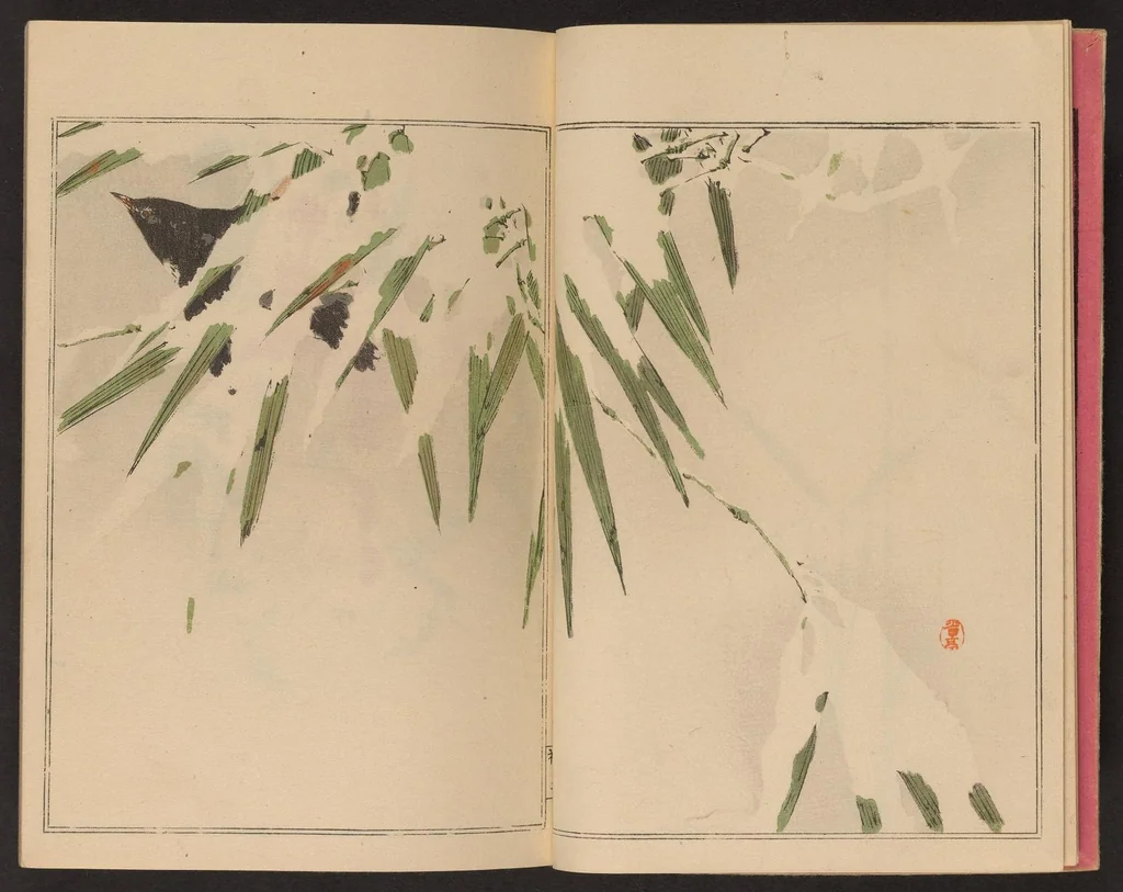 An illustration from Seitei kachō gafu, 1890, leaf 5