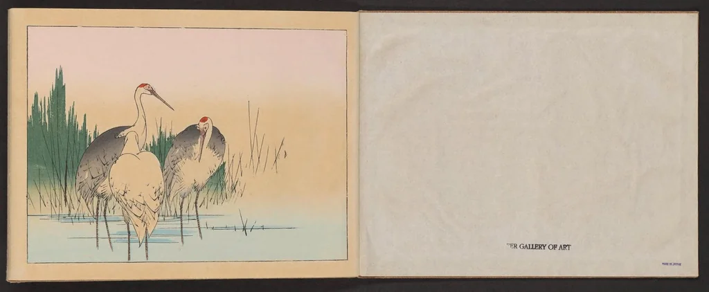 An illustration from Seitei kachōjō, 1889, leaf 2