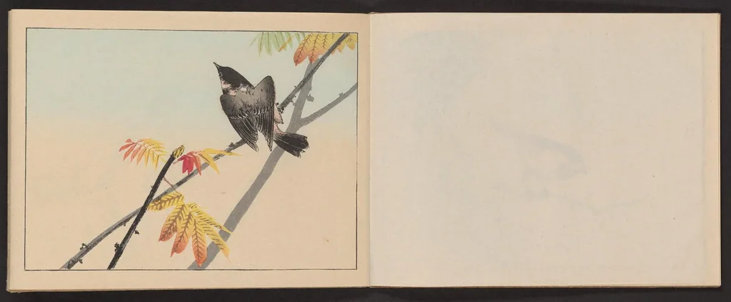 An illustration from Seitei kachōjō, 1889, leaf 4