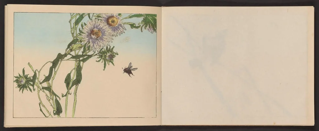 An illustration from Seitei kachōjō, 1889, leaf 5