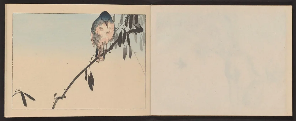 An illustration from Seitei kachōjō, 1889, leaf 6