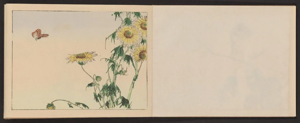 An illustration from Seitei kachōjō, 1889, leaf 8