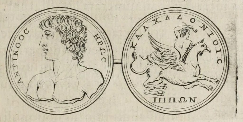 An illustration from Selecta numismata antiqua, 1684, leaf 163