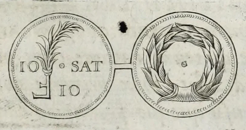 An illustration from Selecta numismata antiqua, 1684, leaf 207