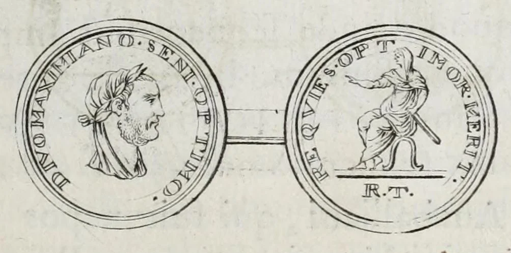 An illustration from Selecta numismata antiqua, 1684, leaf 339