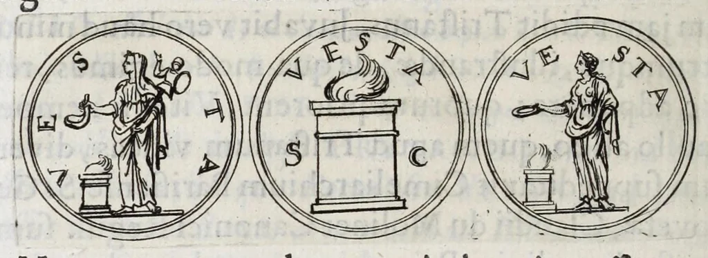 An illustration from Selecta numismata antiqua, 1684, leaf 366