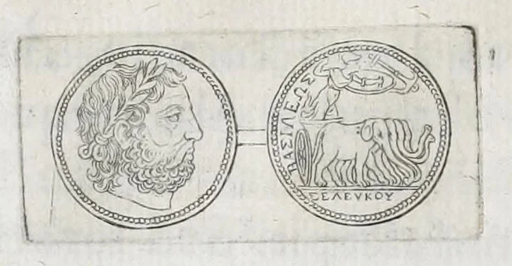 An illustration from Selecta numismata antiqua, 1684, leaf 70
