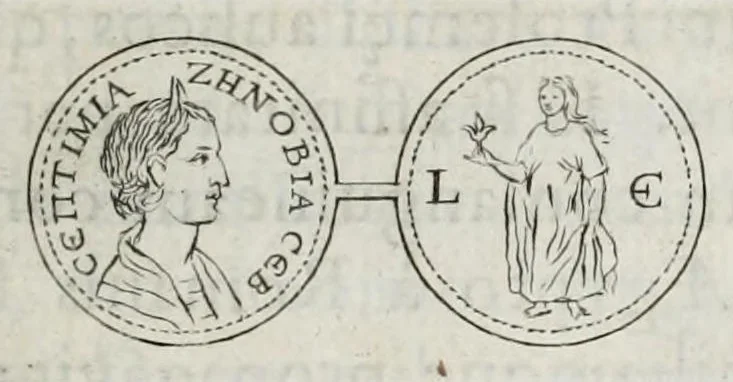 An illustration from Selecta numismata antiqua, 1684, leaf 87