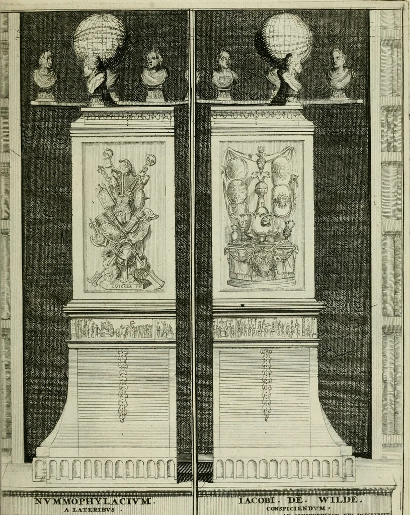 An illustration from Selecta numismata antiqua : ex musaeo Jacobi de Wilde, 1692, leaf 18