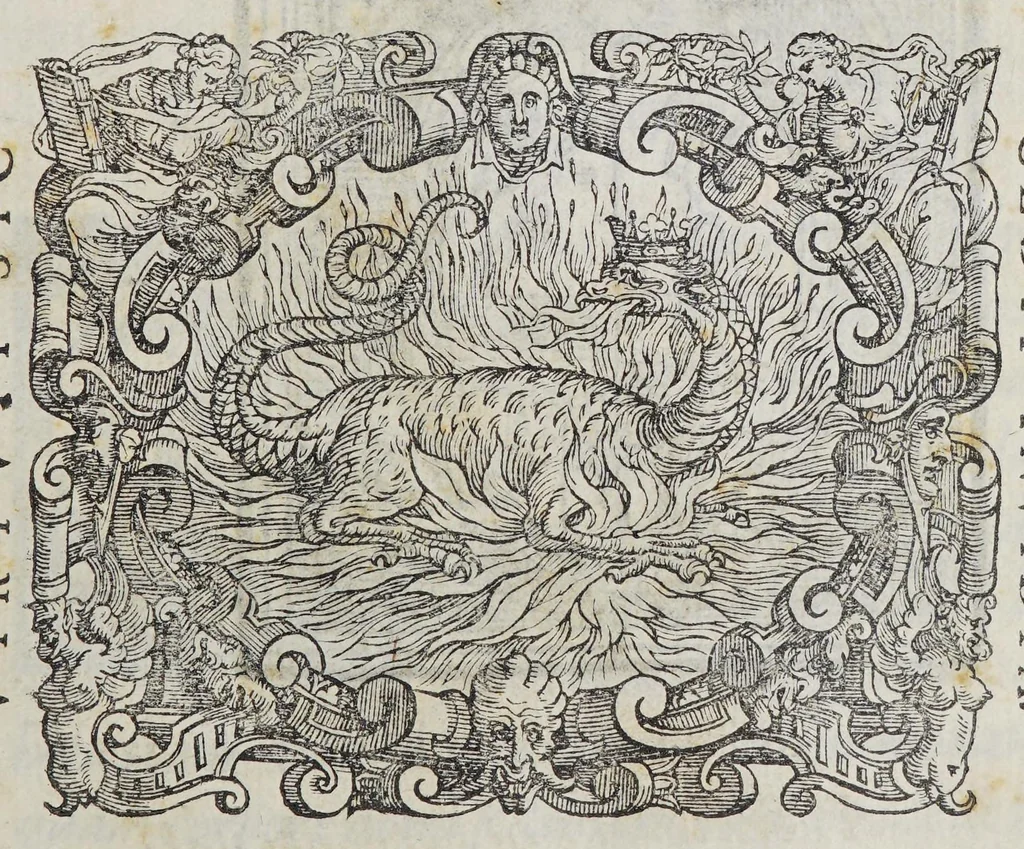 An illustration from Selectarum epistolarum ex India libri quatuor., 1588, leaf 5