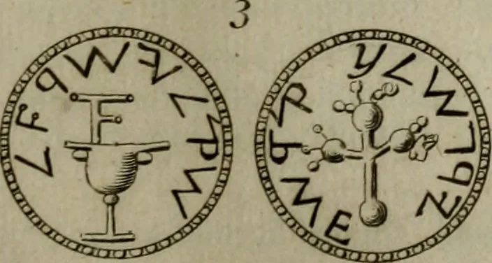 An illustration from Selecta sacra. Libri quinque. Cum indicibus locupletissimis, & tabulis aeneis elegantissimis, 1700, leaf 282