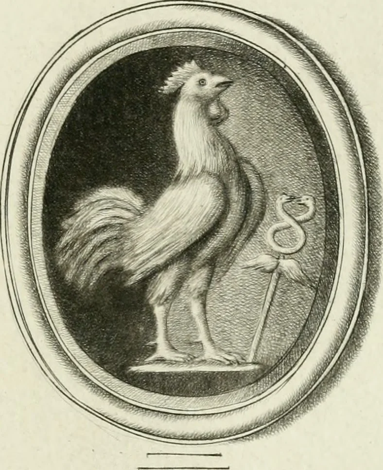 An illustration from A select collection of drawings from curious antique gems : most of them in the possession of the nobility and gentry of this kingdom : etched after the manner of Rembrandt, 1768, leaf 118