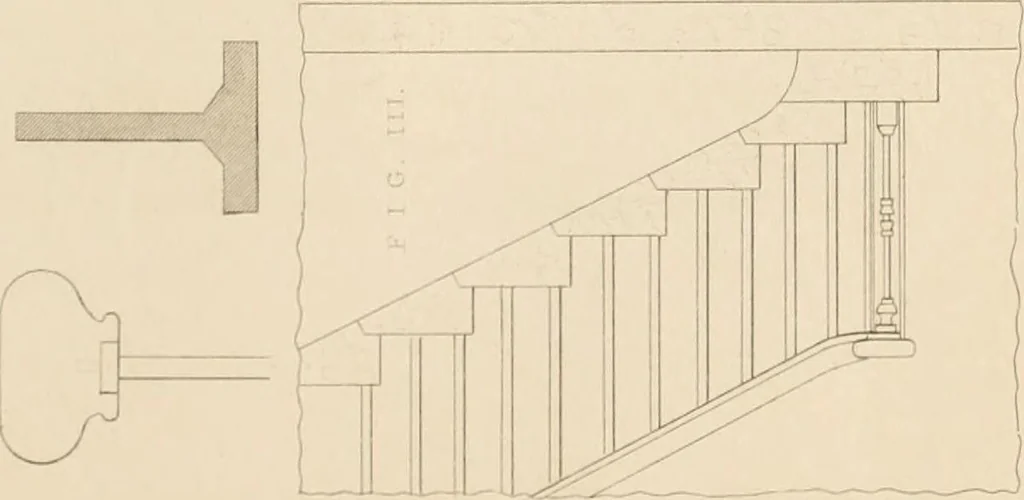 An illustration from Select designs for public buildings; consisting of plans, elevations, perspective views, sections, and details, of churches, chapels, schools, alms-houses, gas-works, markets, and other buildings erected for public purposes, 1842, leaf 260