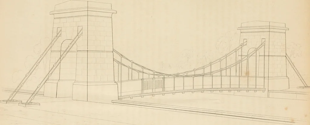 An illustration from Select designs for public buildings; consisting of plans, elevations, perspective views, sections, and details, of churches, chapels, schools, alms-houses, gas-works, markets, and other buildings erected for public purposes, 1842, leaf 266