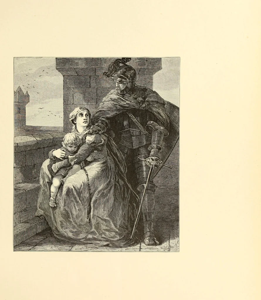 An illustration from Selected proofs from the first and second portfolios of illustrations from Scribner's Monthly and St. Nicholas, 1881, leaf 58