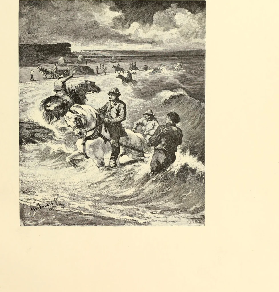 An illustration from Selected proofs from the first and second portfolios of illustrations from Scribner's Monthly and St. Nicholas, 1881, leaf 62