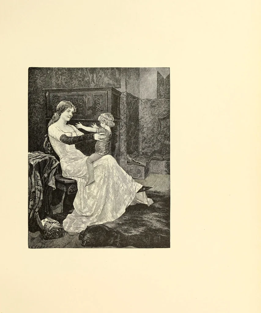 An illustration from Selected proofs from the first and second portfolios of illustrations from Scribner's Monthly and St. Nicholas, 1881, leaf 82