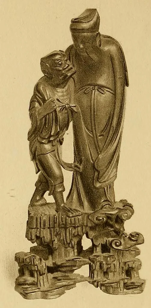 An illustration from A Selection of Chinese carvings : on view at Spink & Son's Galleries ... London, 1900, leaf 16