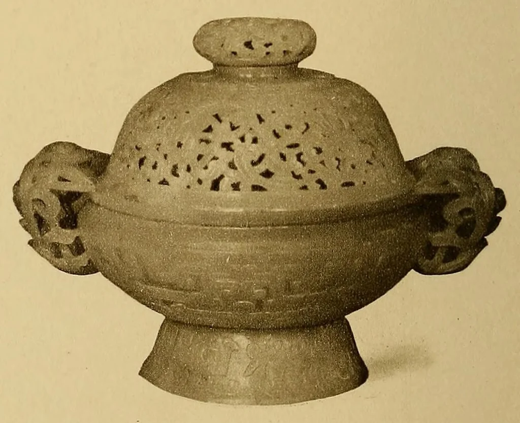 An illustration from A Selection of Chinese carvings : on view at Spink & Son's Galleries ... London, 1900, leaf 24