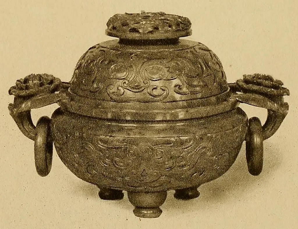An illustration from A Selection of Chinese carvings : on view at Spink & Son's Galleries ... London, 1900, leaf 29